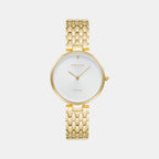 Obaku Round Silver Analog watch