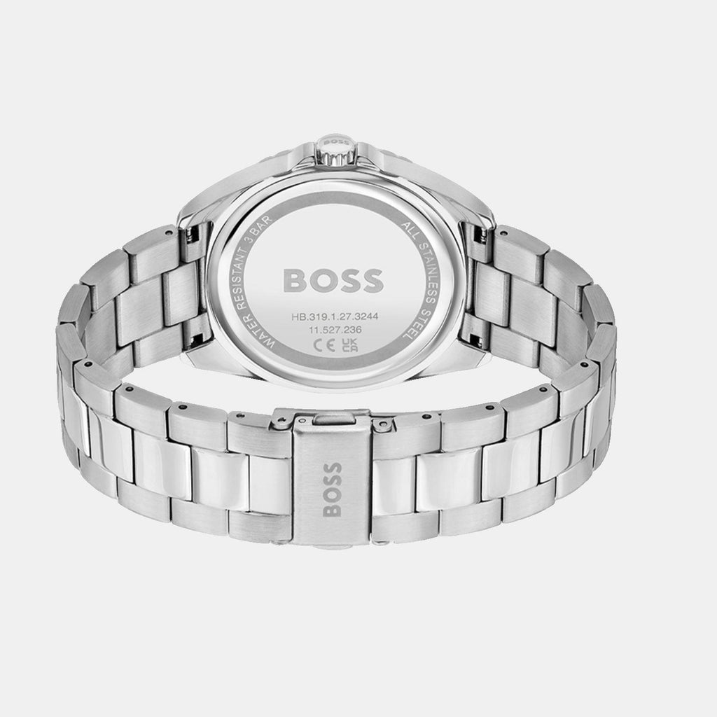 Boss Women Round Carnation Gold watch