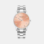 Obaku Round Pink Analog watch