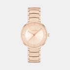 Calvin Klein Round Carnation Gold Analog watch