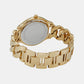 Female Runway Gold Analog Stainless Steel Watch MK7472