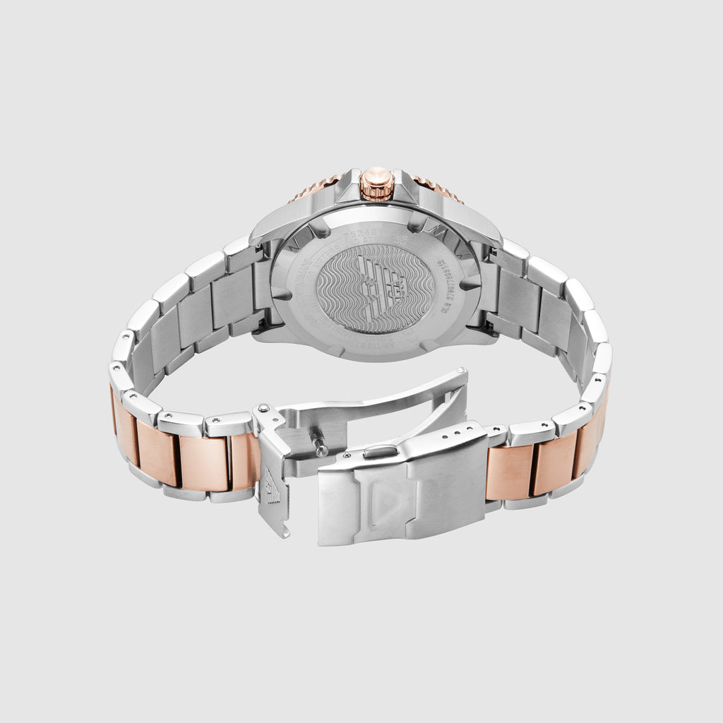 Emporio Armani Men Round White watch