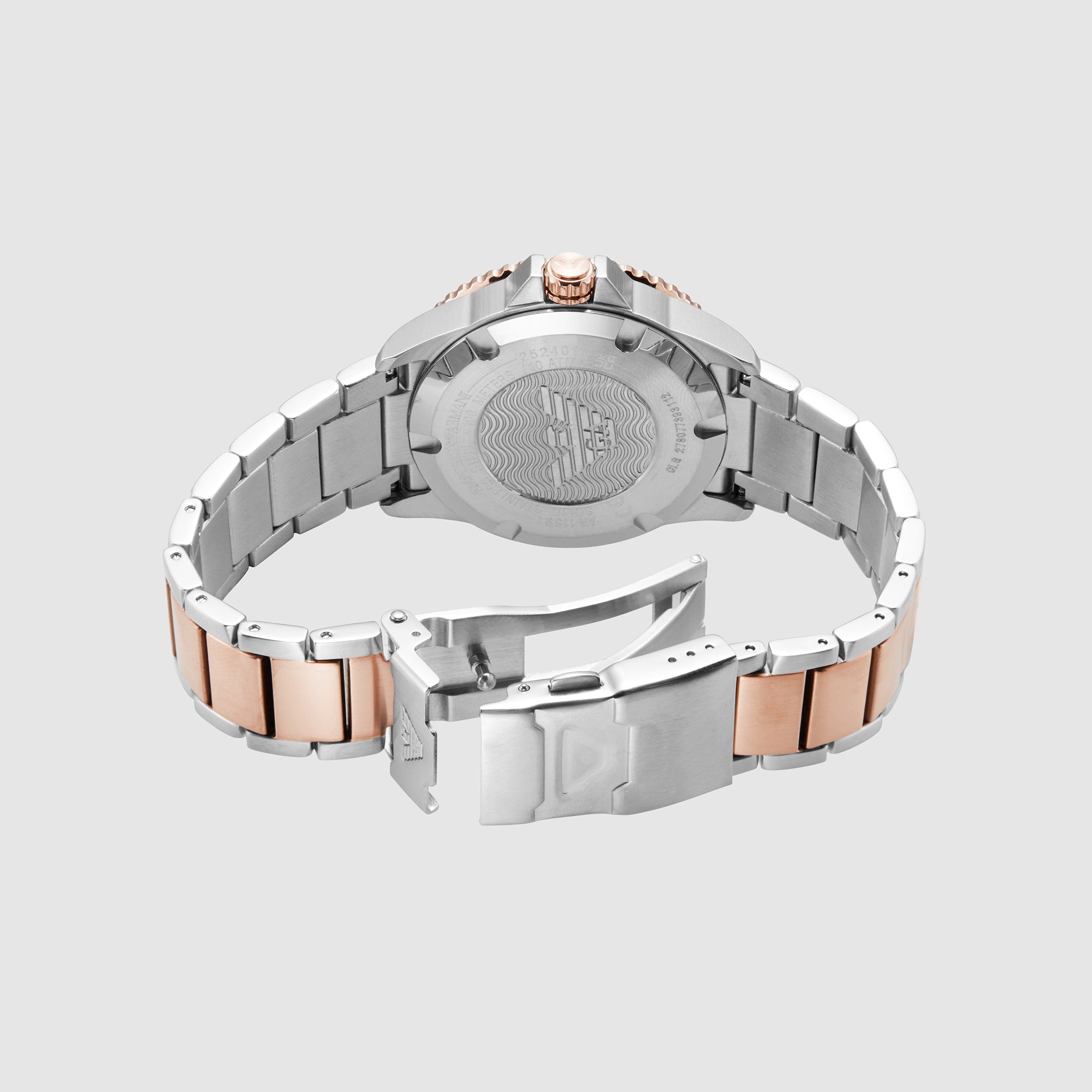 Emporio Armani Men Round White watch