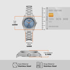 Emporio Armani Stainless Steel Blue watch