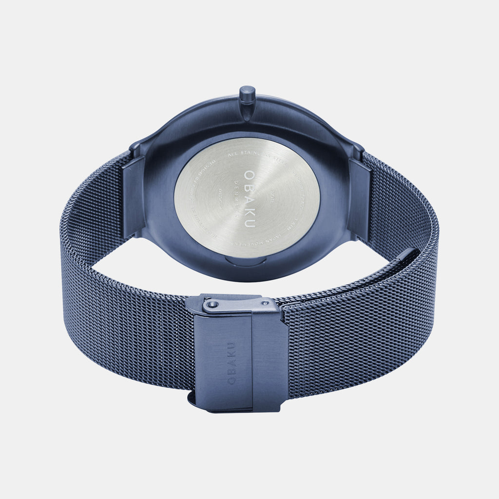 Obaku Stainless Steel Round watch