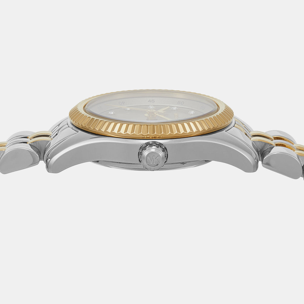 Lexington Women Quartz Silver Dial Analog Stainless Steel Watch MK4815SET