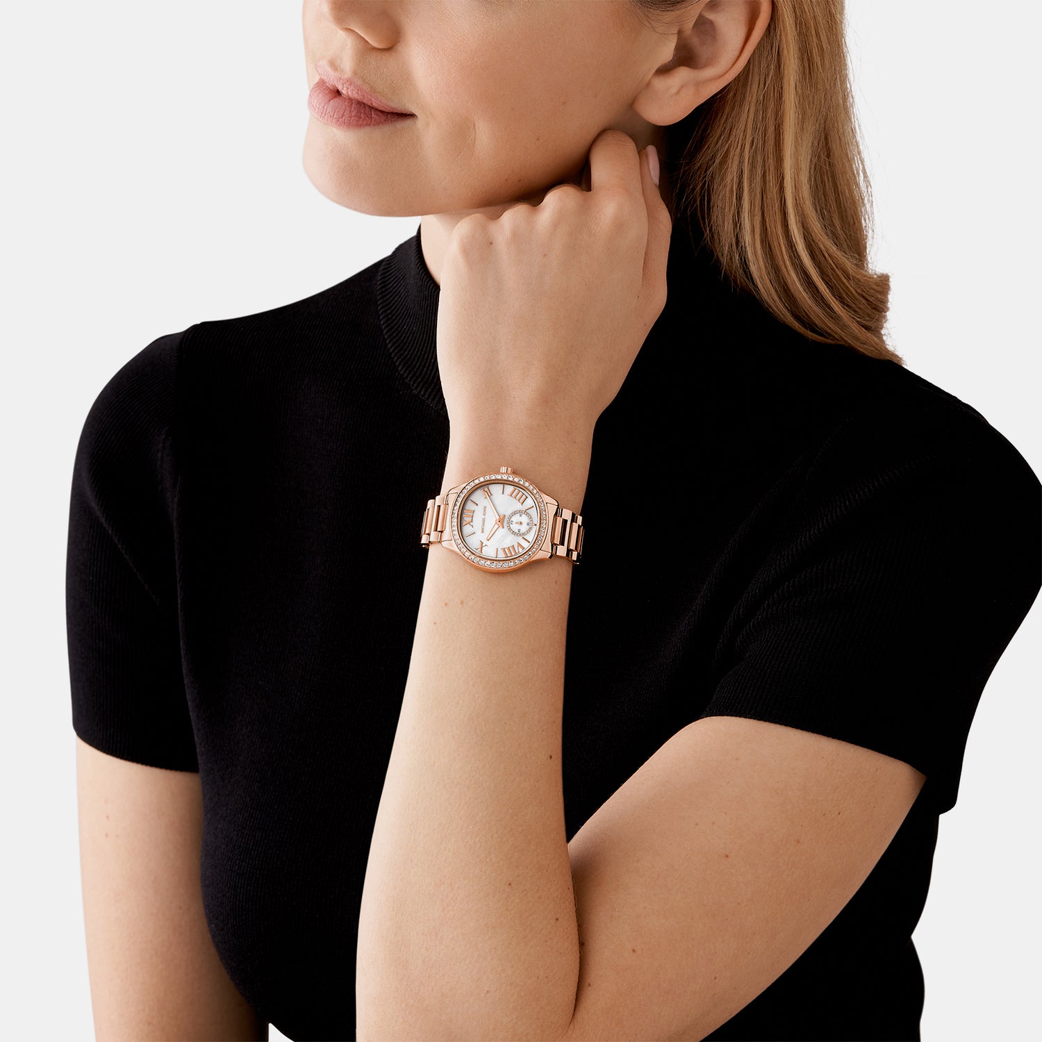 Michael Kors Round Quartz Analog Women watch