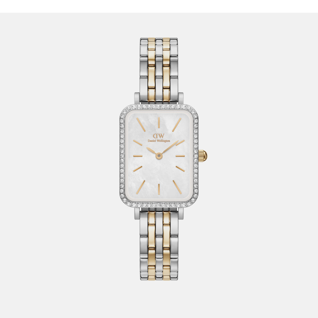 Daniel Wellington Rectangular Silver Analog watch