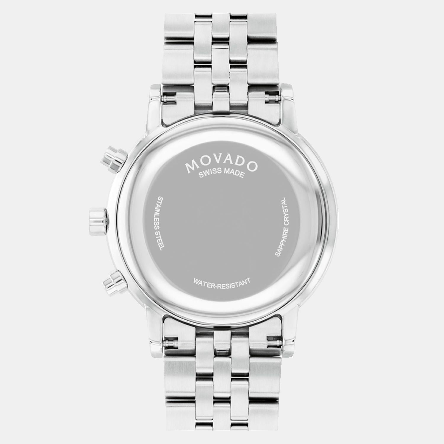 Movado Men Round Black watch