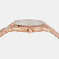 Female Slim Runway Rose Gold Analog Stainless Steel Watch MK7467