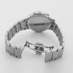 R-Line Men Quartz Green Sunray Dial Analog Stainless Steel Watch 990987 41 75 05