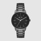 Men's Black Stainless Steel Watch AX2761