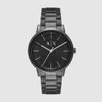 Armani Exchange Round Black Analog watch