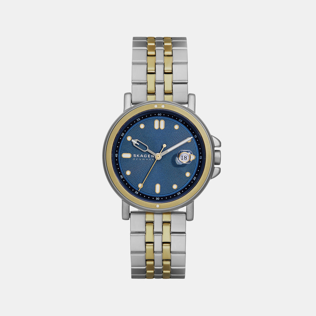 Skagen Round Blue Analog watch
