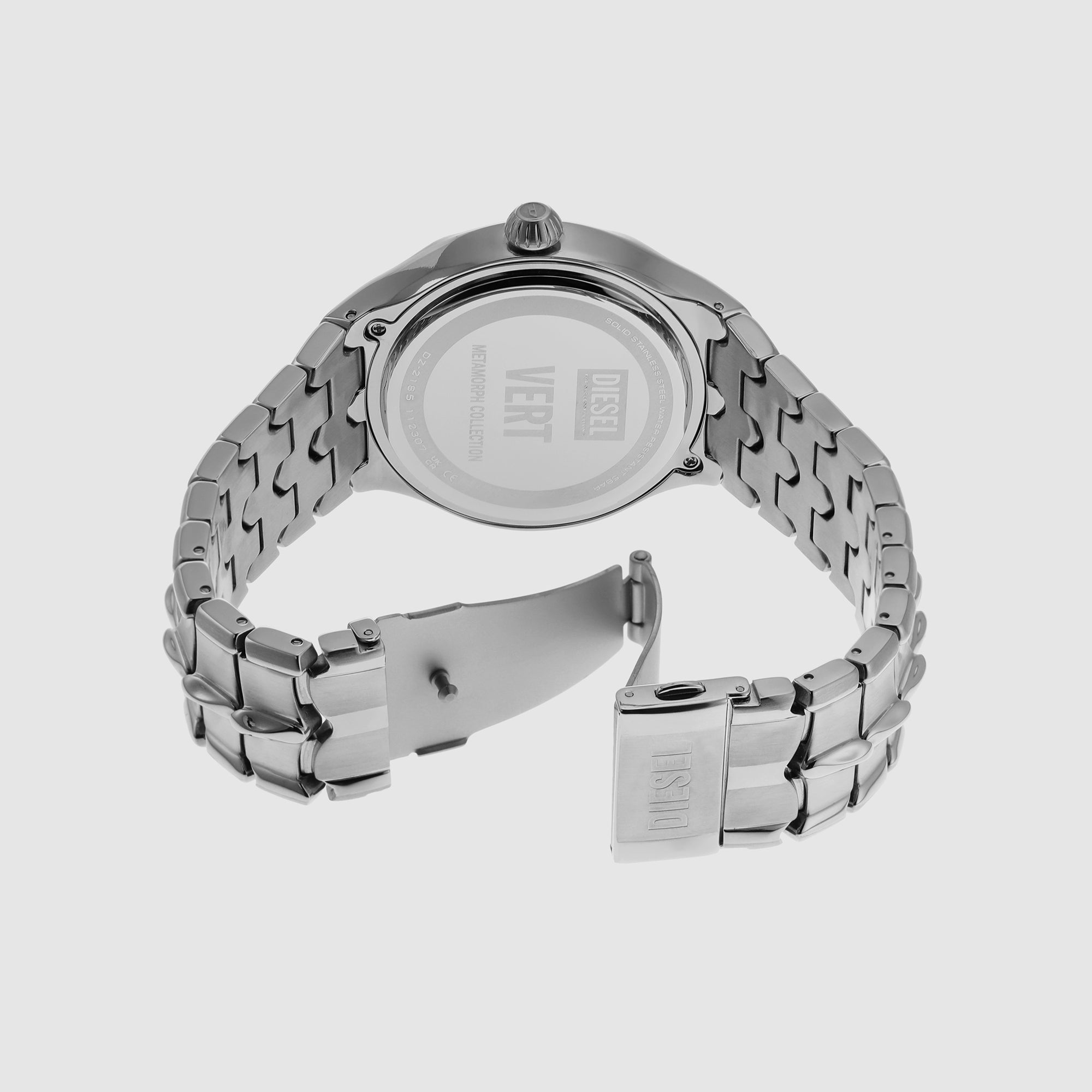 Diesel Men Round Silver watch