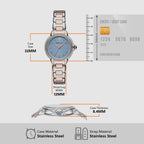 Emporio Armani Stainless Steel Blue watch