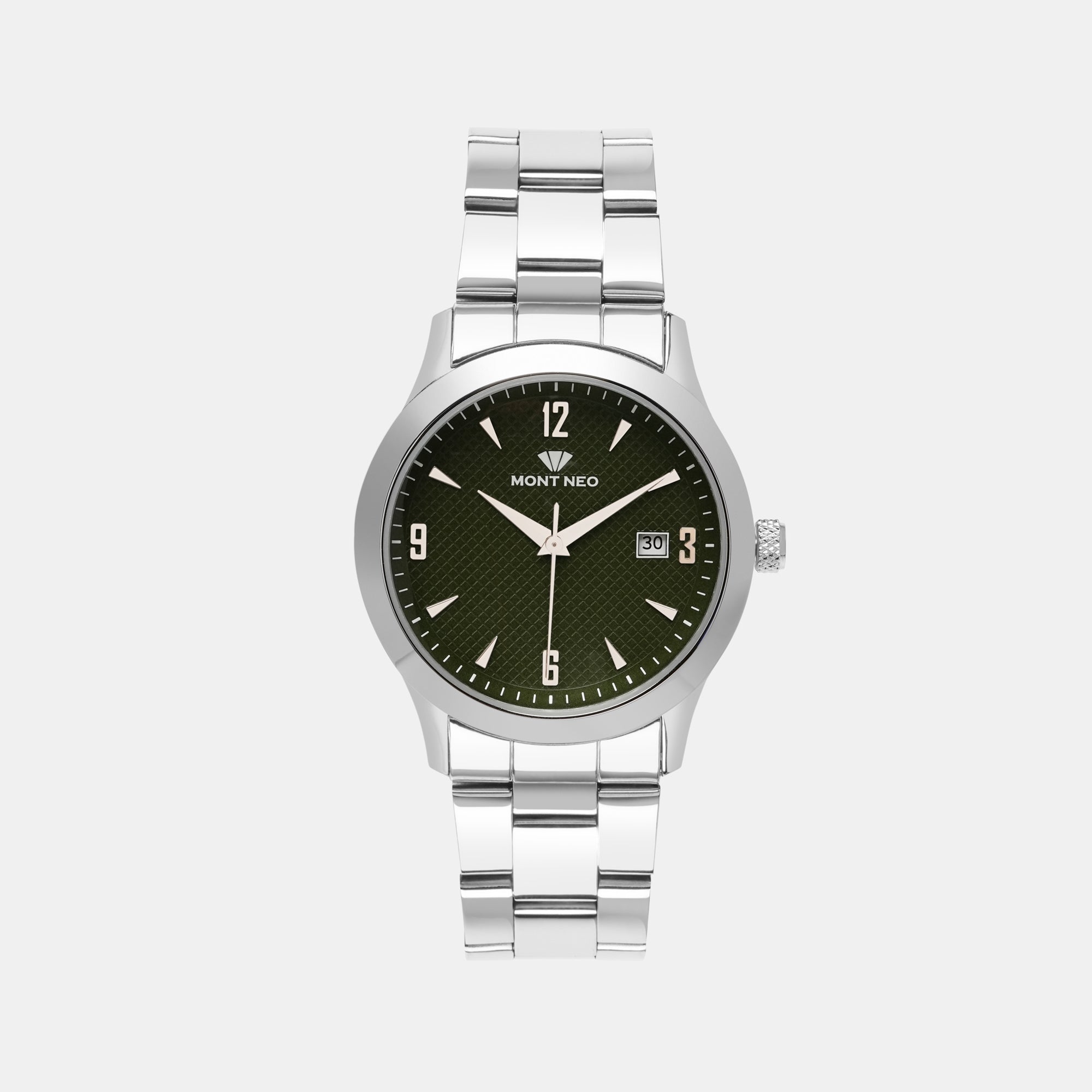 Mont Neo Round Green Analog watch