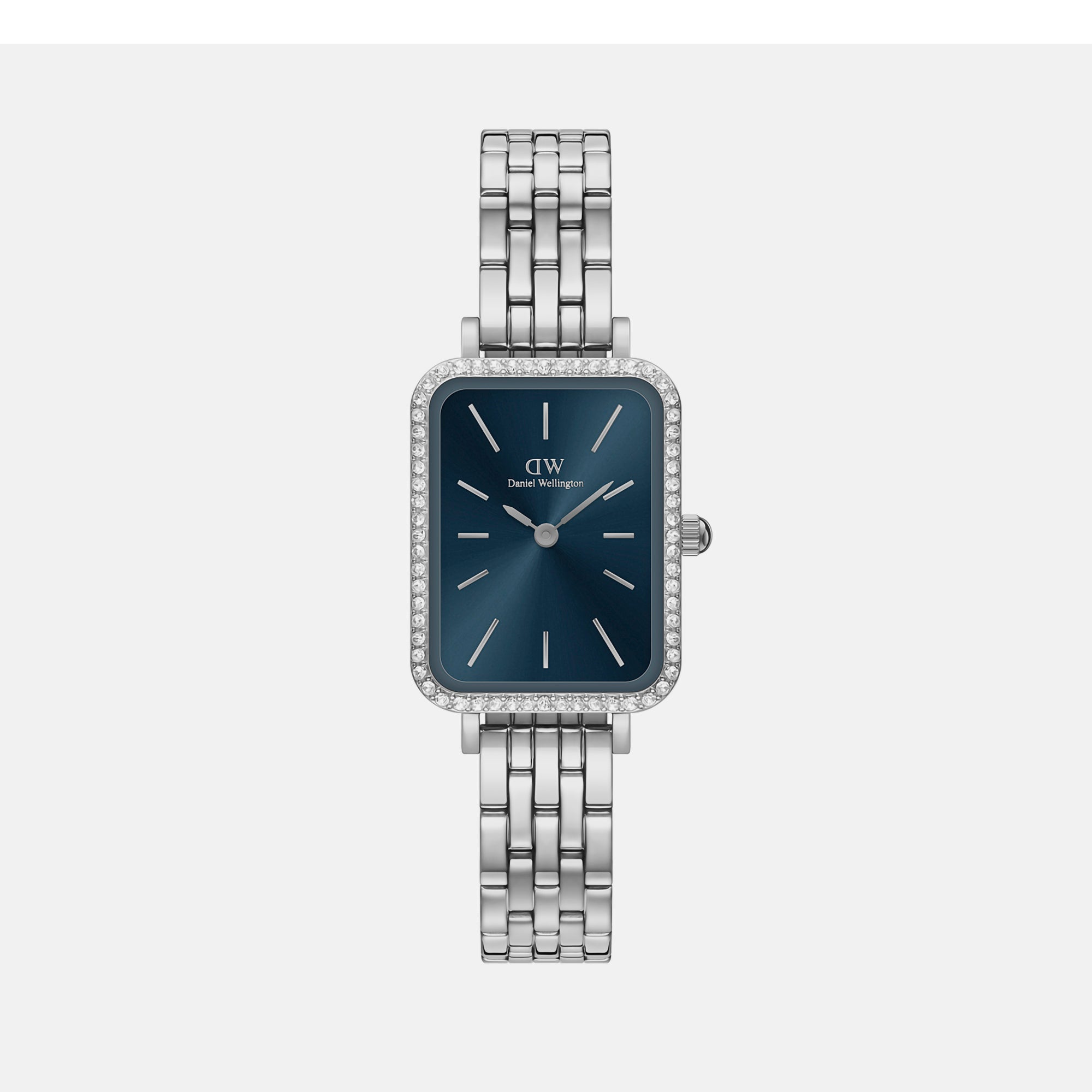 Daniel Wellington Rectangular Silver Analog watch