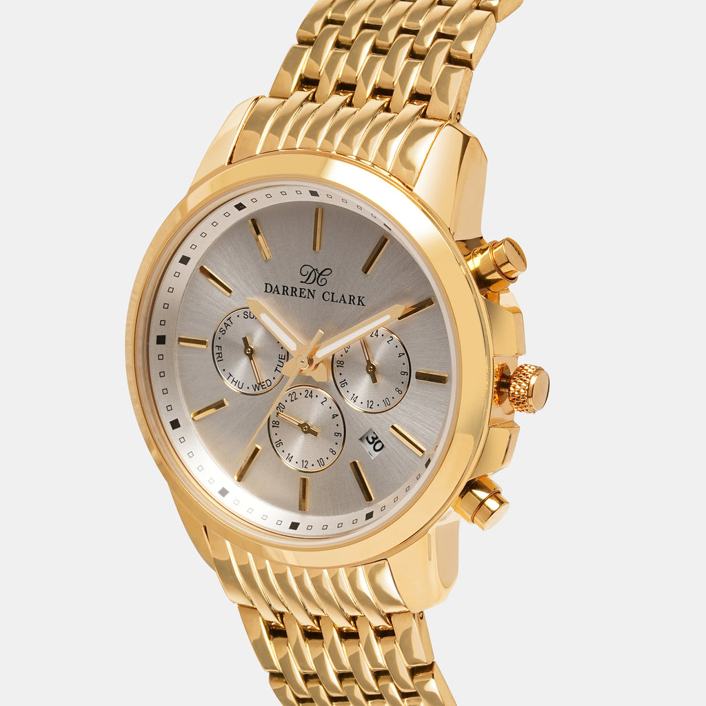 Darren Clark 40 mm Round Quartz watch