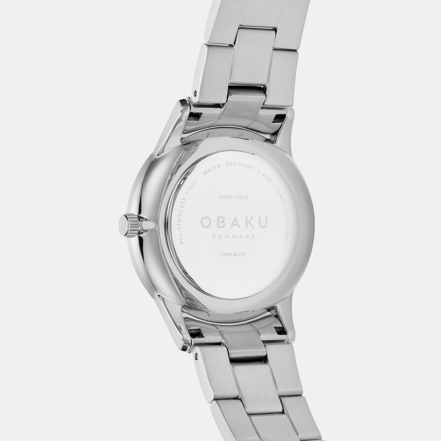 Obaku Women Round Pink watch