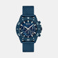 Men Solar Blue Dial Nylon Watch 1513919