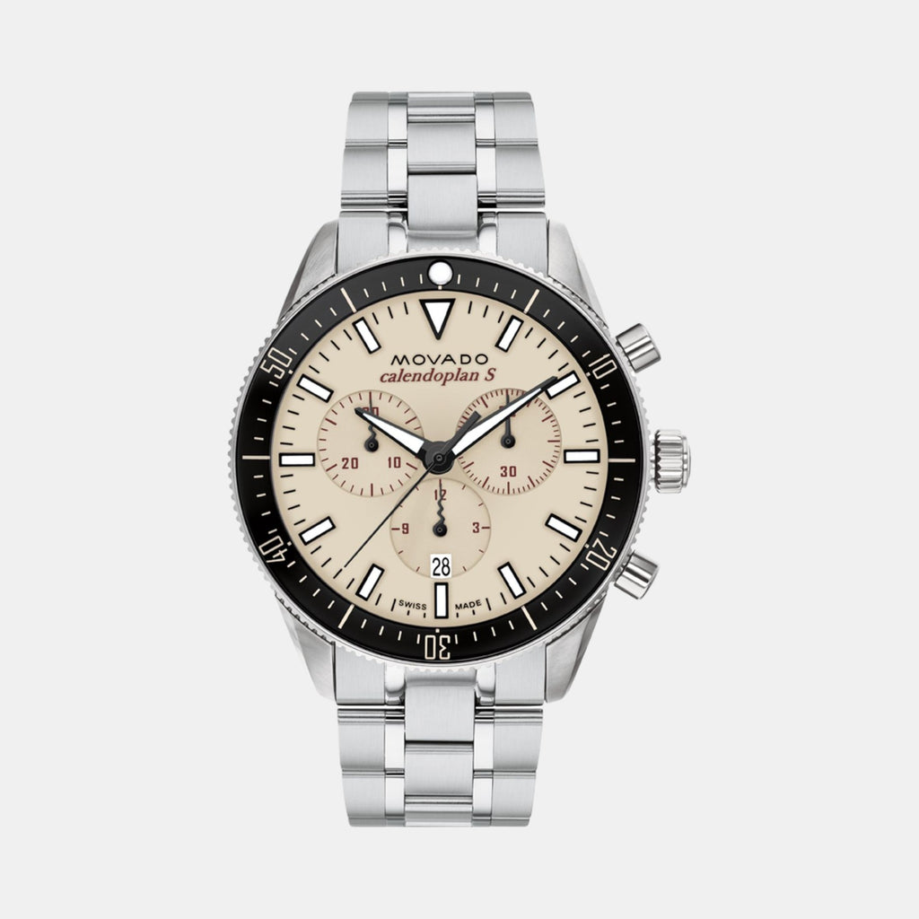 Movado Round Sand Chronograph watch