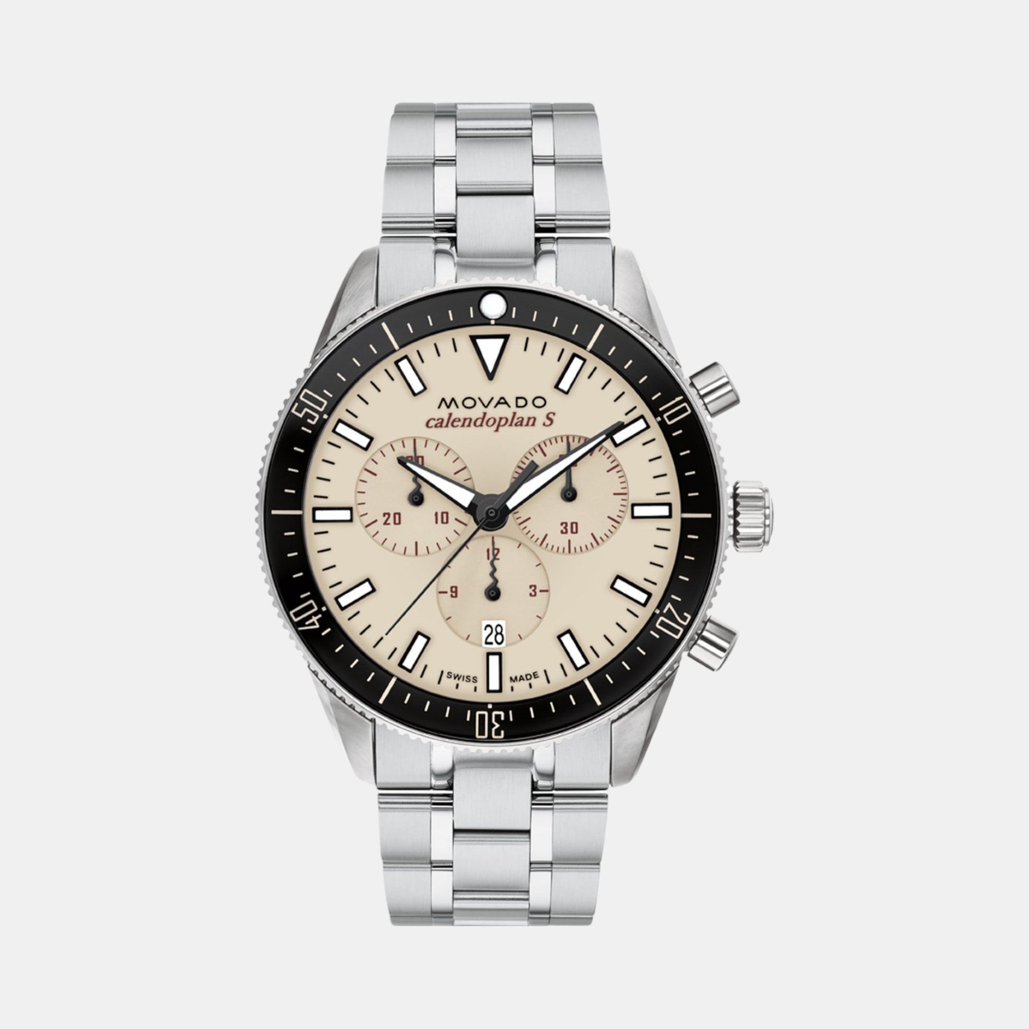 Movado Round Sand Chronograph watch