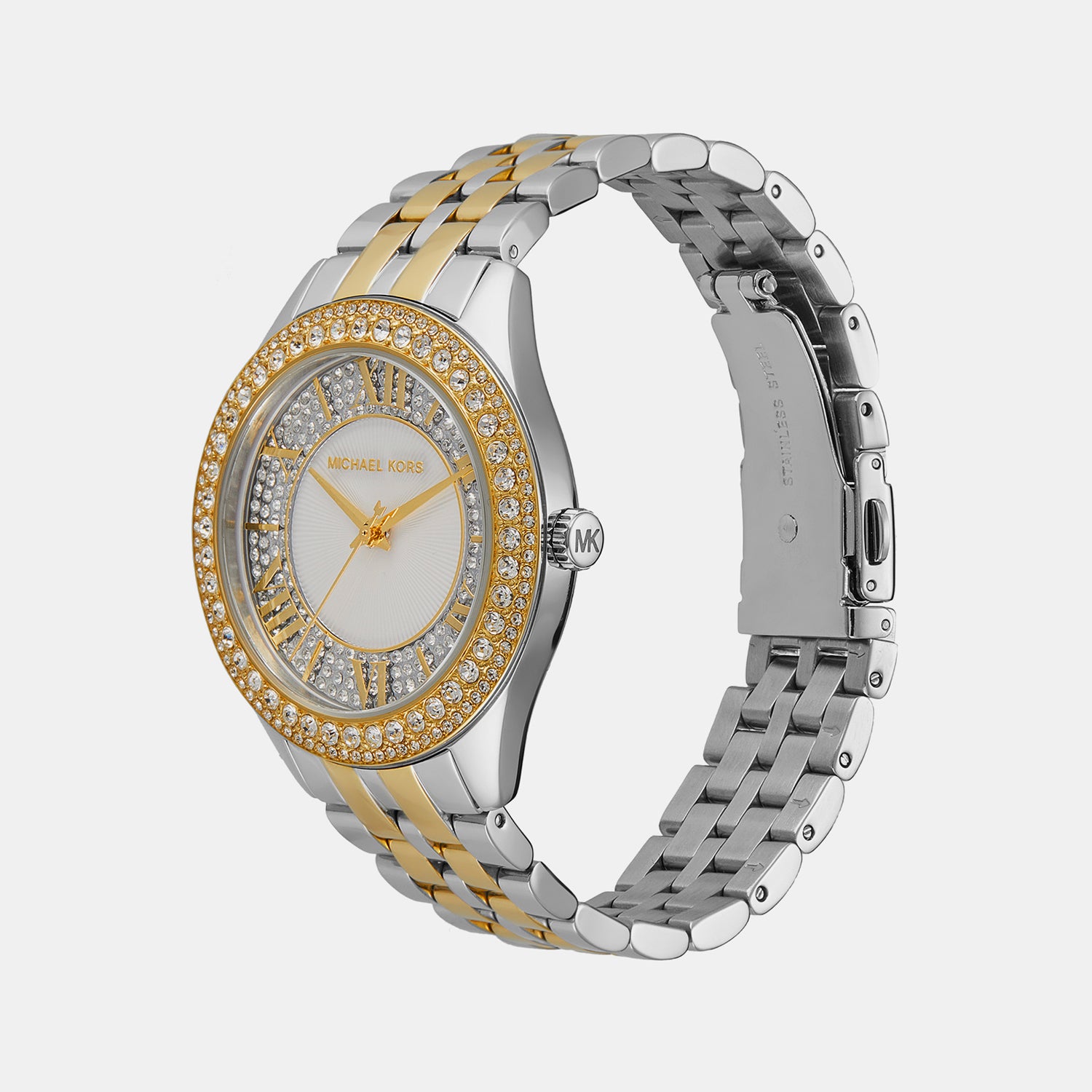Michael Kors Women Round Silver watch