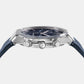 Men Blue Chronograph Silicon Watch SFME00923