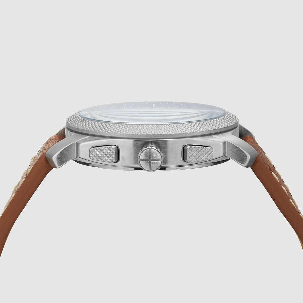 Fossil Men Round Blue watch