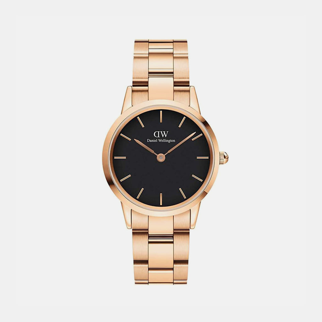 Daniel Wellington Round Black Analog watch
