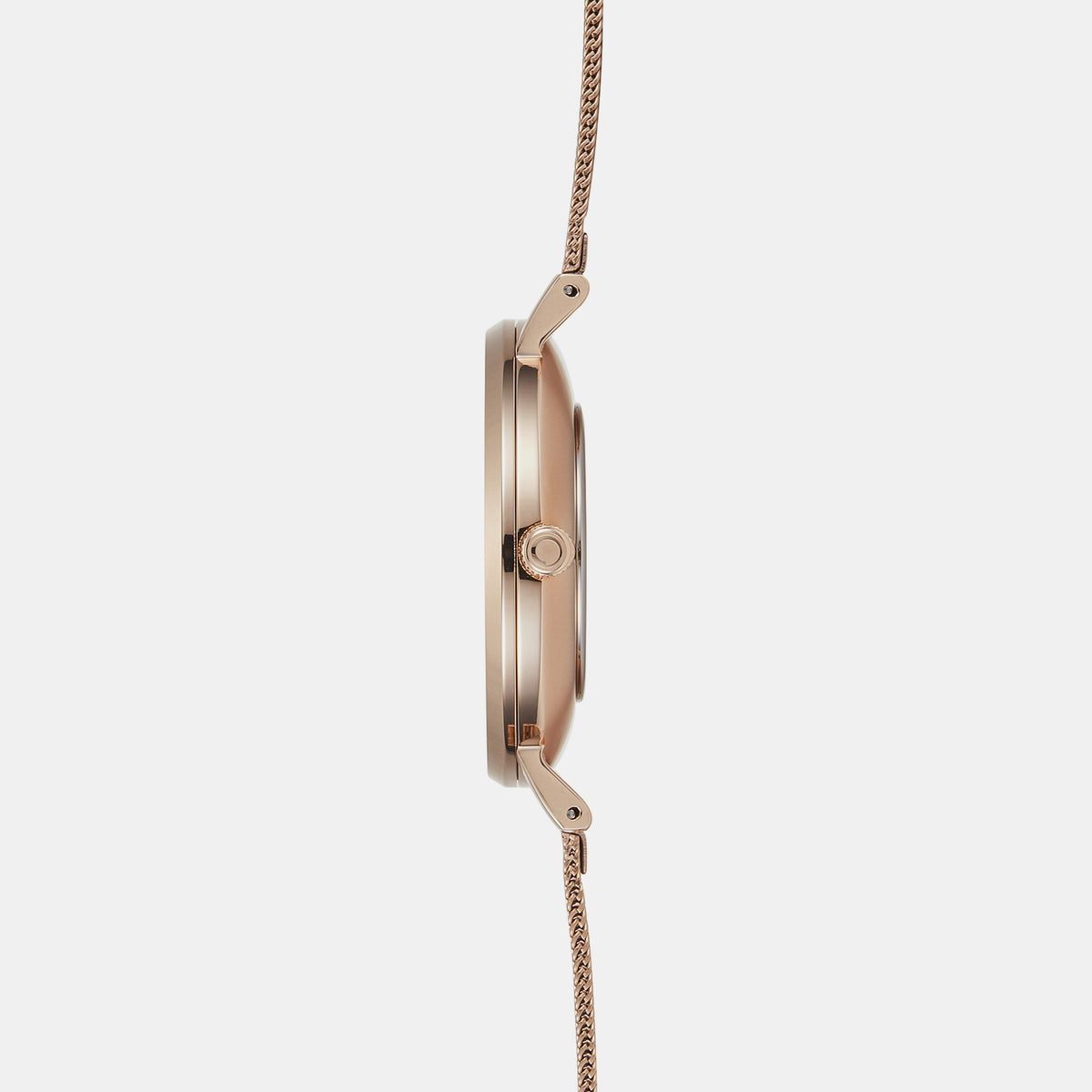 Obaku Women Round White Mother Of Pearl watch