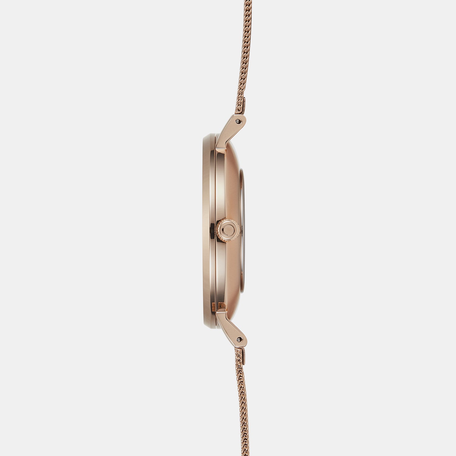 Obaku Women Round White Mother Of Pearl watch