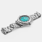 Deep Sea 200 Men Quartz Blue Dial Analog Stainless Steel Watch 860833 41 05 70