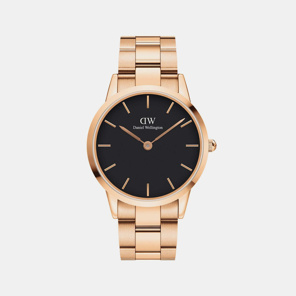Daniel Wellington Round Black Analog watch