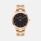 Daniel Wellington Round Black Analog watch