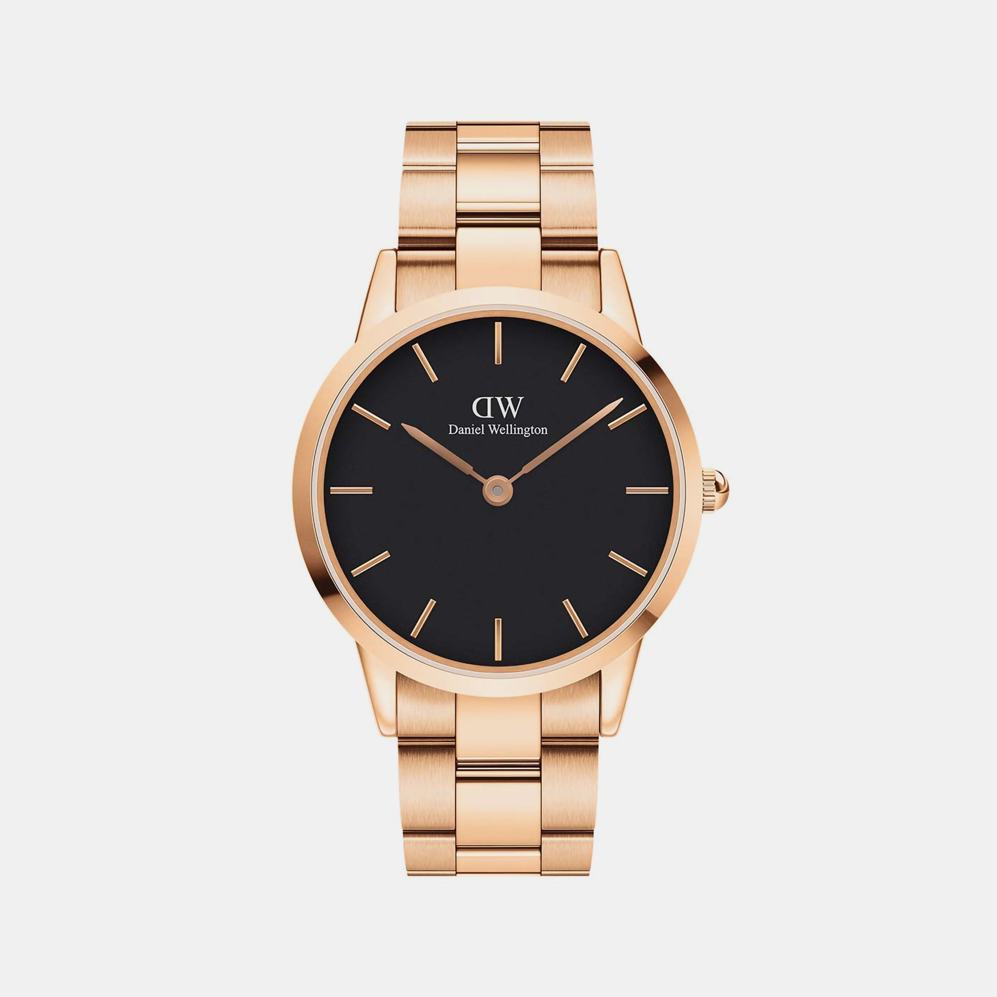 Daniel Wellington Round Black Analog watch