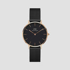 Daniel Wellington Round Black Analog watch