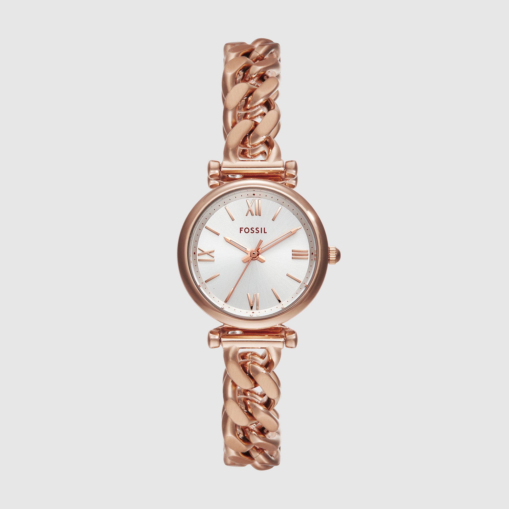 Carlie Women Quartz Silver Dial Analog Stainless Steel Watch ES5330