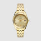 Women's Gold Stainless Steel Watch ES5338