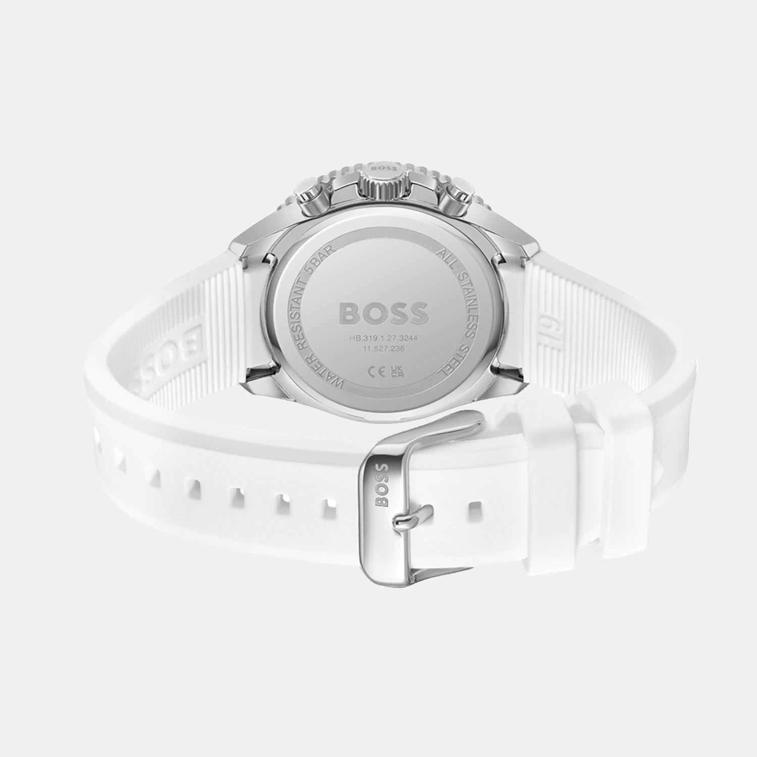 Boss Women Round Blue watch