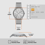 Emporio Armani Stainless Steel White watch