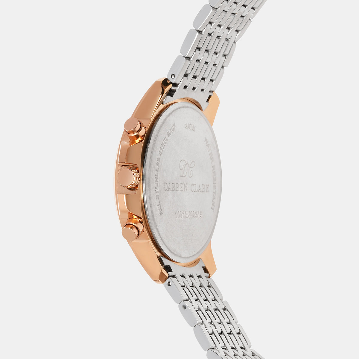 Darren Clark Men Round Grey watch