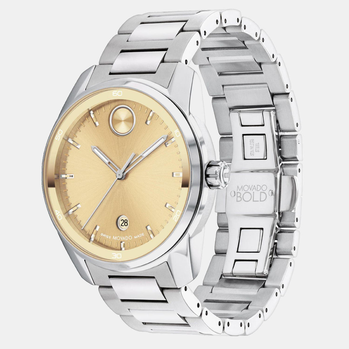 Movado 42 mm Round Quartz watch