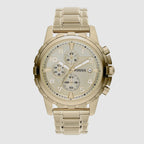 Fossil Round Champagne Chronograph watch