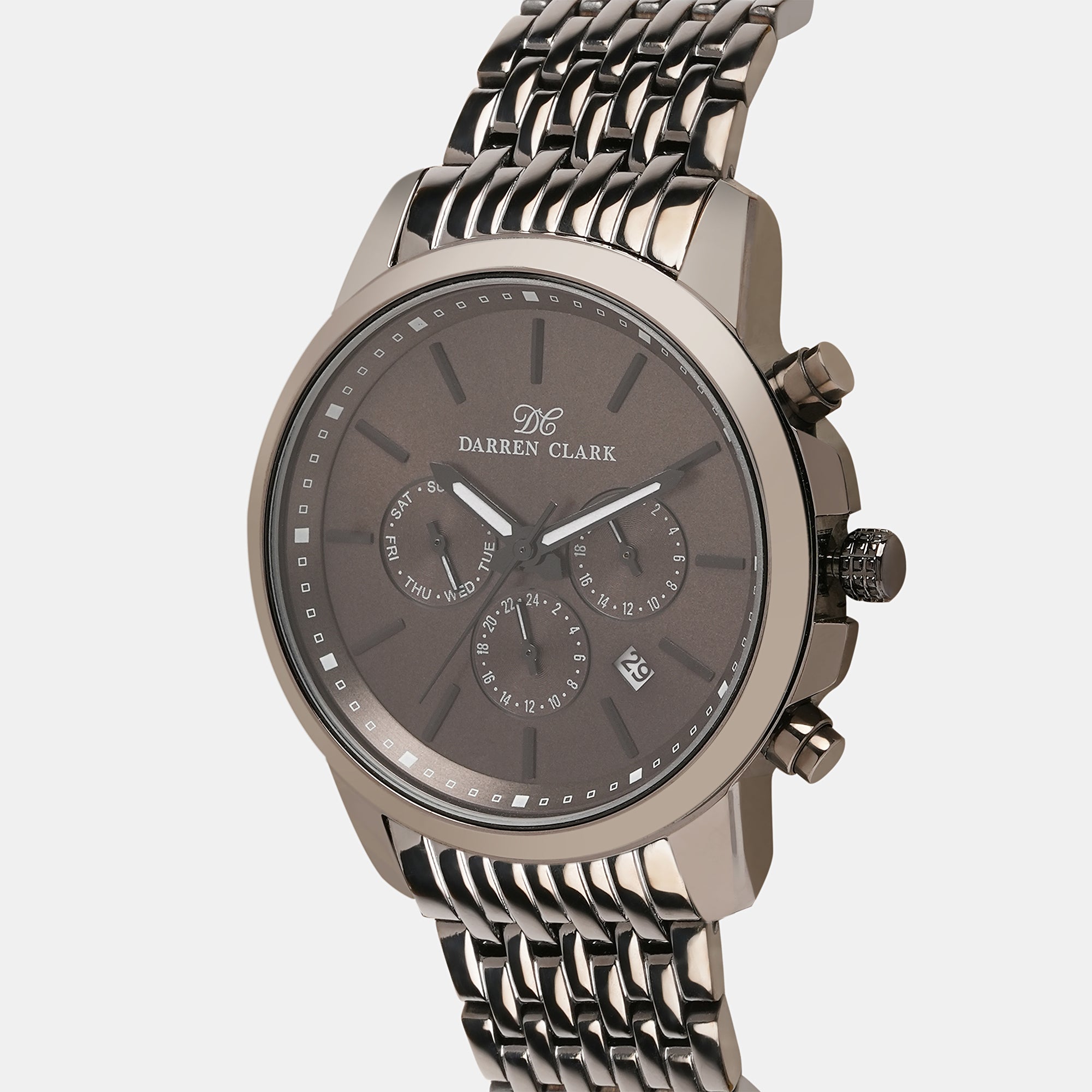 Darren Clark 40 mm Round Quartz watch