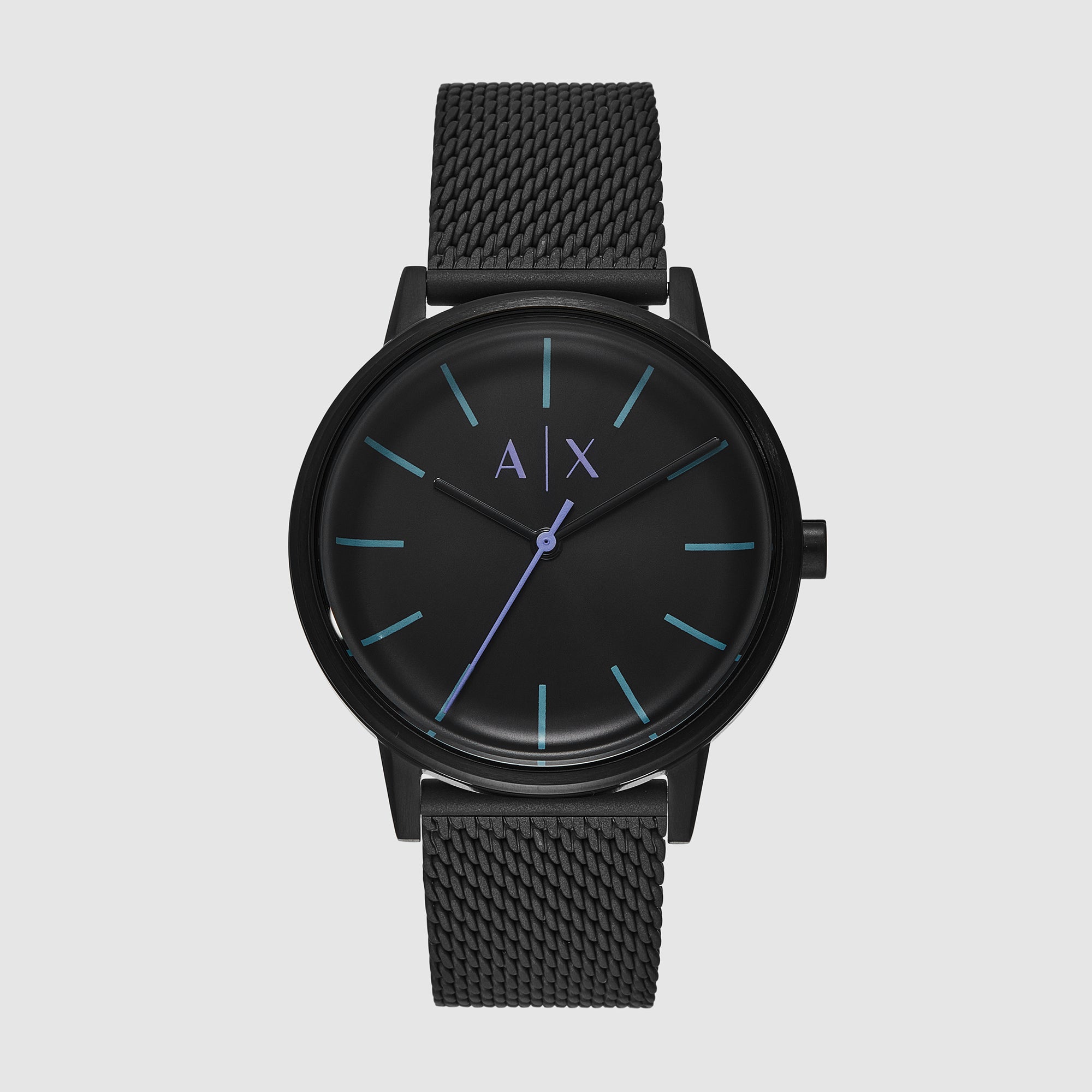 Armani Exchange Round Black Analog watch