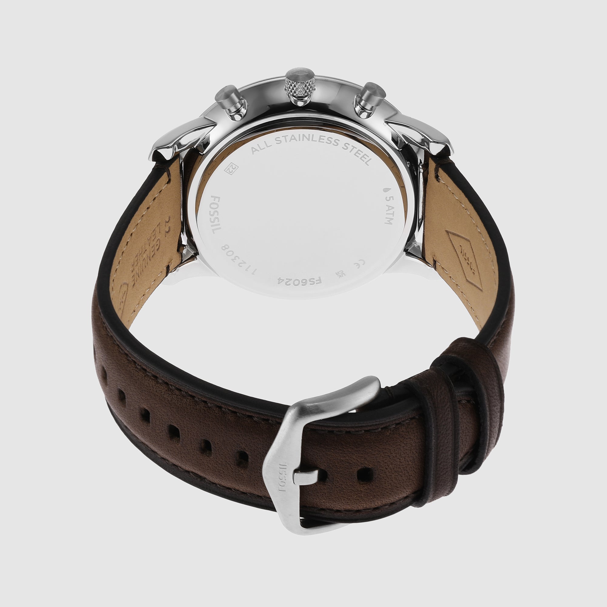 Fossil Men Round Black watch