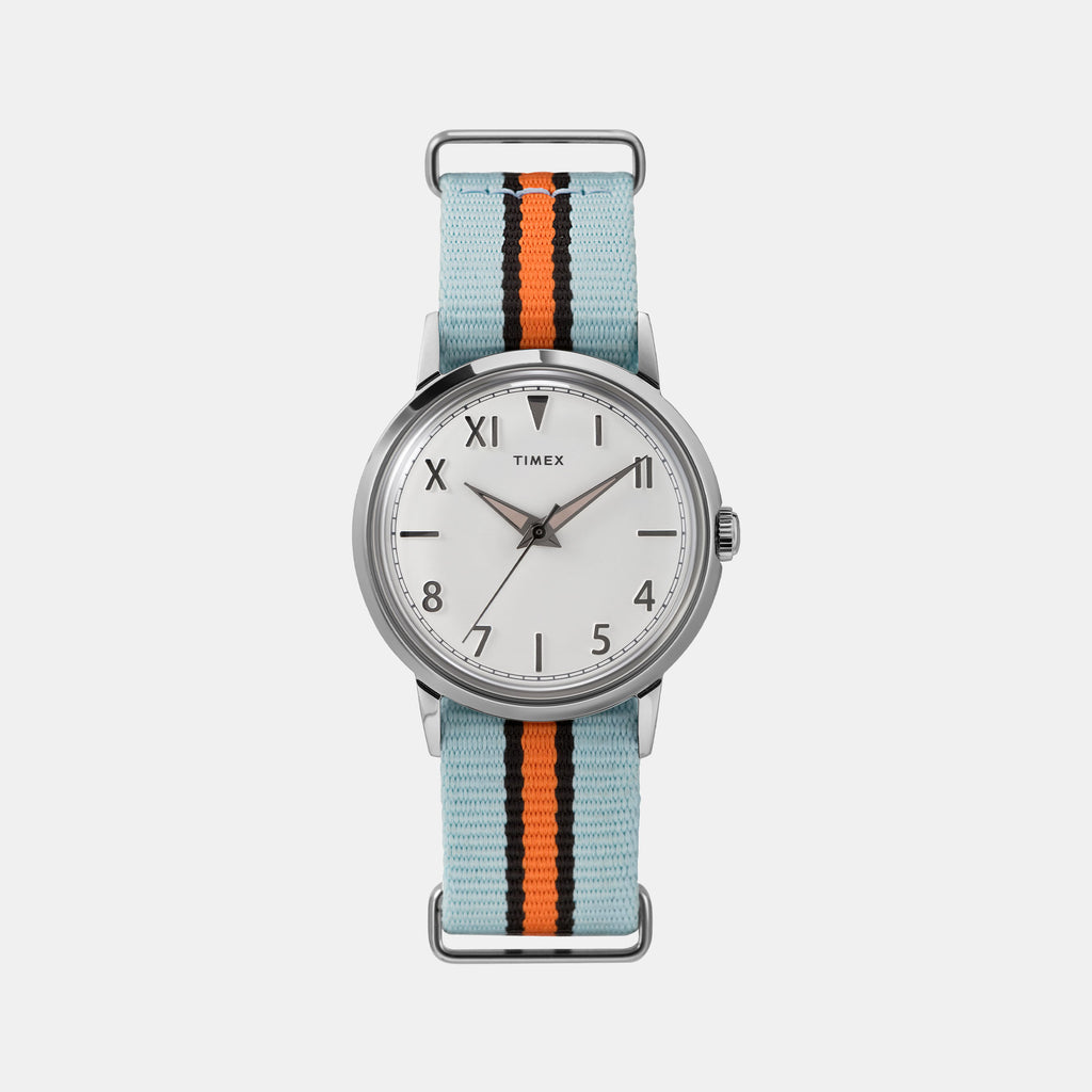 Timex Round White Analog watch