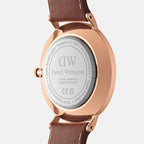 Daniel Wellington Men Round Blue watch